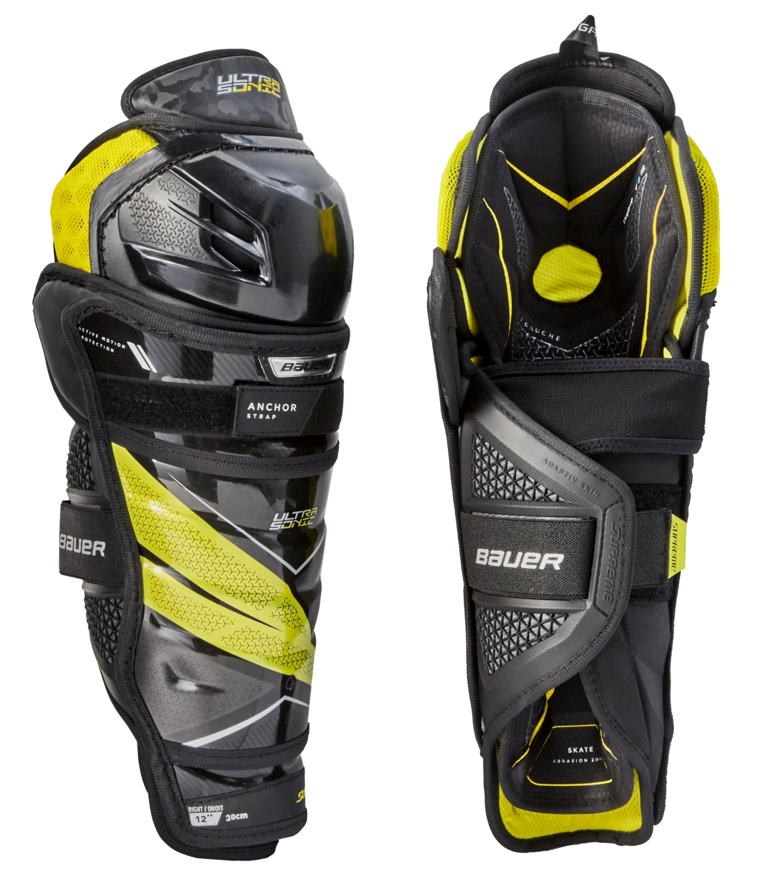 Bauer Supreme Ultrasonic Junior Shin Guards 3 Bauer Supreme Ultrasonic Junior Shin Guards