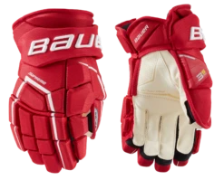 Bauer Supreme 3S Pro Senior Hockey Gloves -Bauer 1058643 RED