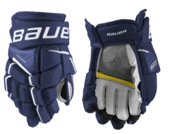 Bauer Supreme Ultrasonic Junior Hockey Gloves -Bauer 1058650 NAV