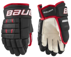 Bauer Pro Series Junior Hockey Gloves -Bauer 1058651 BKR