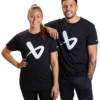 Bauer Core Short Sleeve Crew Tee Adult -Bauer 1059663 BLK Dual 1524