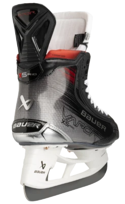 Bauer Vapor X5 Pro Senior Hockey Skates -Bauer 1061681 BTH23 SKATE VAPOR X5PRO SR tongue detail edit ad680896 7c75 474f 9049 9d7c80395b6d