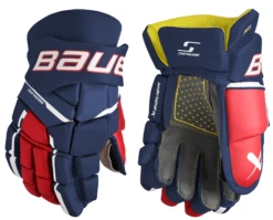 Bauer Supreme M3 Junior Hockey Gloves -Bauer 1061906 BTH23 PROTECTIVE GLOVE SUPREME M3 JR catalog palm b3bd1234 7604 4c6e b72a 7e14741f7784