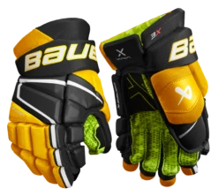 Bauer Vapor 3X Junior Hockey Gloves -Bauer 3X JR FRONT BKG2