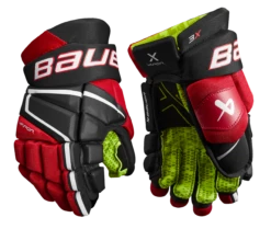 Bauer Vapor 3X Junior Hockey Gloves -Bauer 3X JR FRONT BKR2