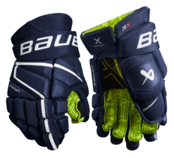 Bauer Vapor 3X Junior Hockey Gloves -Bauer 3X JR FRONT NAV1