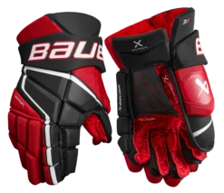Bauer Vapor 3X Senior Hockey Gloves -Bauer 3X SR FRONT BKR2