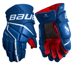 Bauer Vapor 3X Senior Hockey Gloves -Bauer 3X SR FRONT BLU2