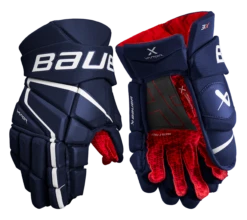 Bauer Vapor 3X Intermediate Hockey Gloves -Bauer 3X SR FRONT NAV2 3afb94eb e652 4720 9eb5 4aa95ce6abf4