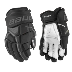 Bauer Supreme Ultrasonic Senior Hockey Gloves -Bauer 629088 BLK 01