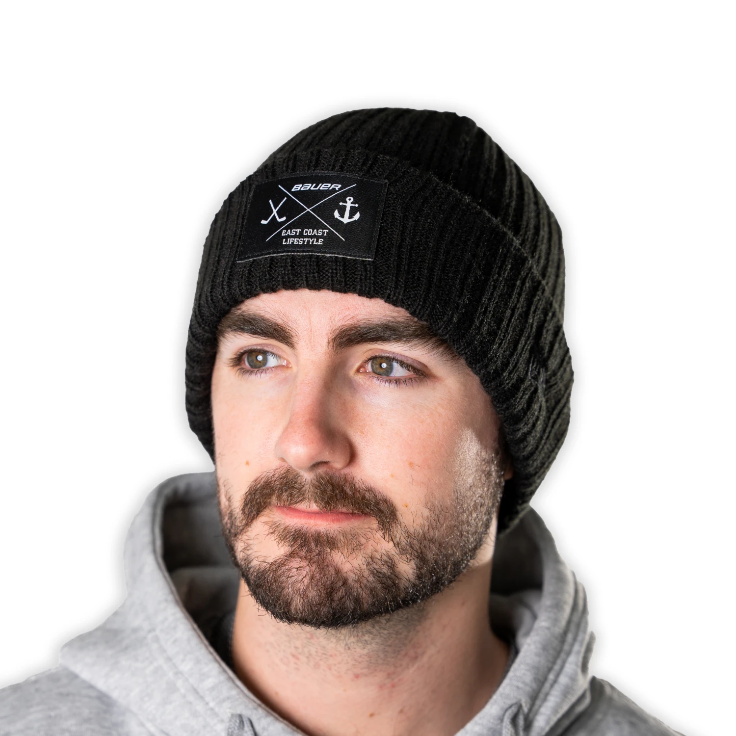 Bauer X East Coast Lifestyle Rib Patch Beanie 3 Bauer X East Coast Lifestyle Rib Patch Beanie