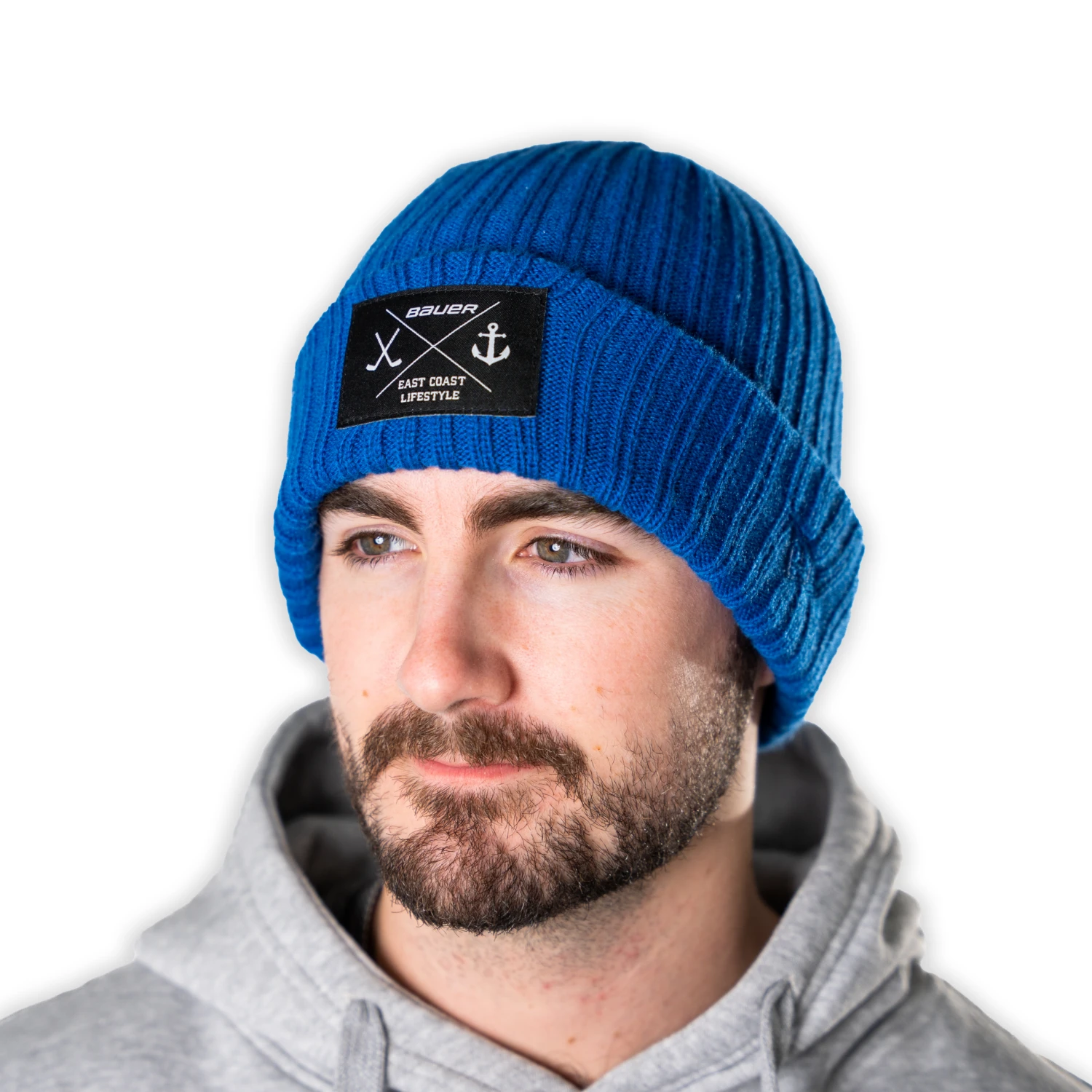 Bauer X East Coast Lifestyle Rib Patch Beanie 5 Bauer X East Coast Lifestyle Rib Patch Beanie - Image 3