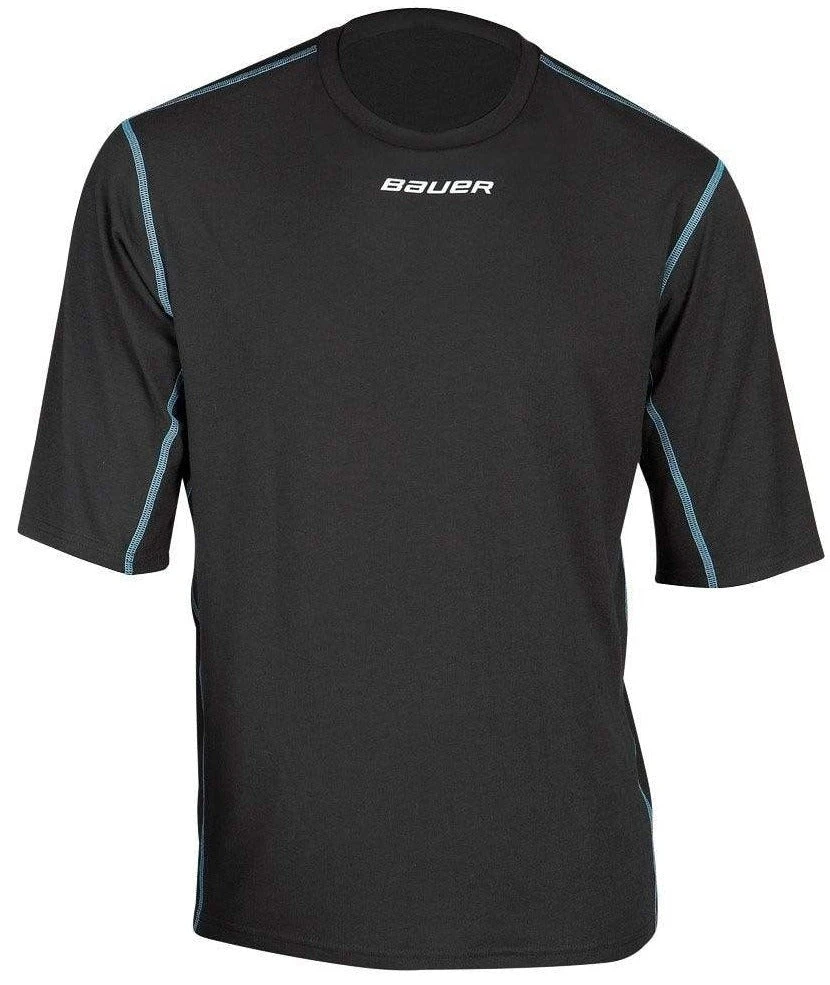 Bauer NG Core Short Sleeve Crew Base Layer Top For Boys 3 Bauer NG Core Short Sleeve Crew Base Layer Top For Boys